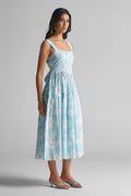 Sky Blue Floral Sundress