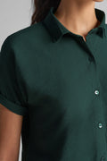 Forest Green Casual Shirt
